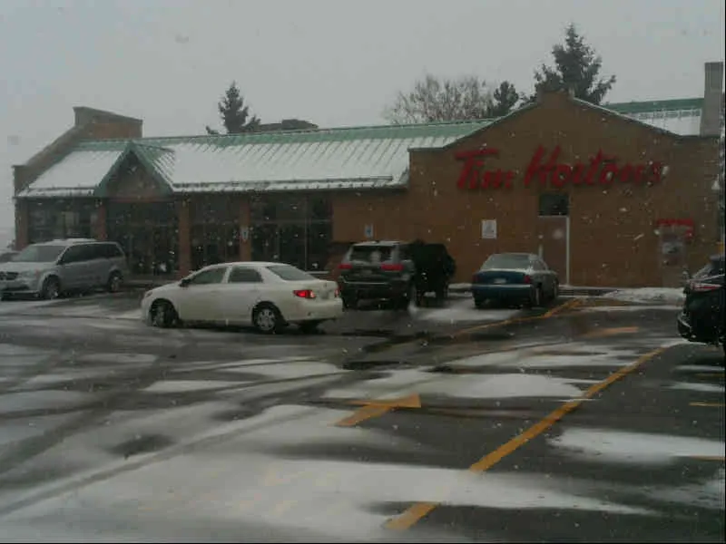 Tim Hortons at 1 Harwood Ave South, Ajax