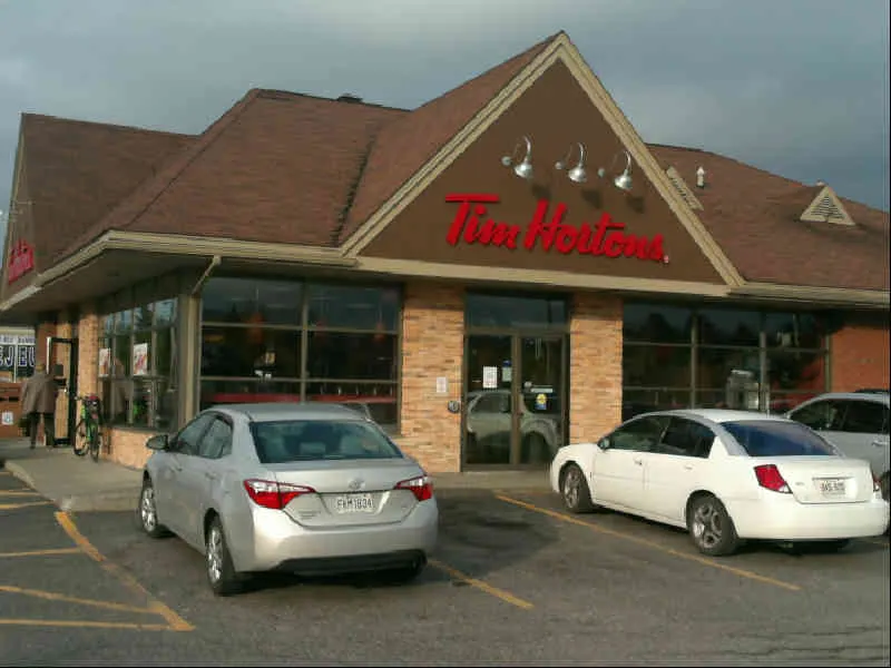 Tim Hortons at 1, Rue St-Denis, Bromont