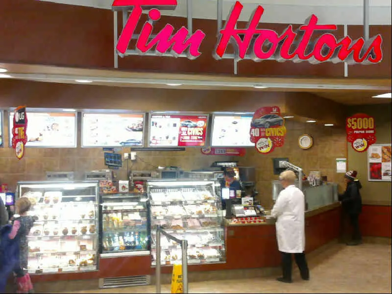 Tim Hortons at 1 Water St East CORNWALL SQUARE, Cornwall