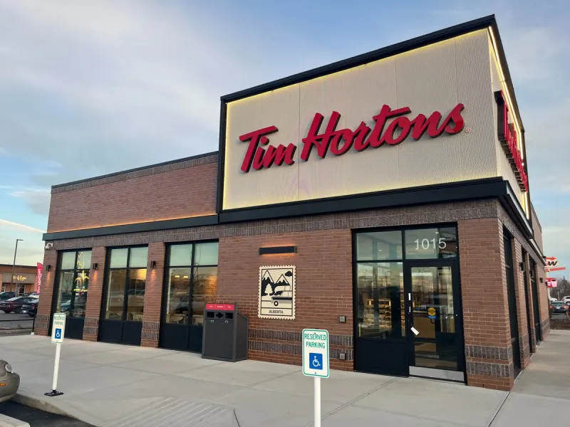 Tim Hortons at 1015 36th Street NE, Calgary