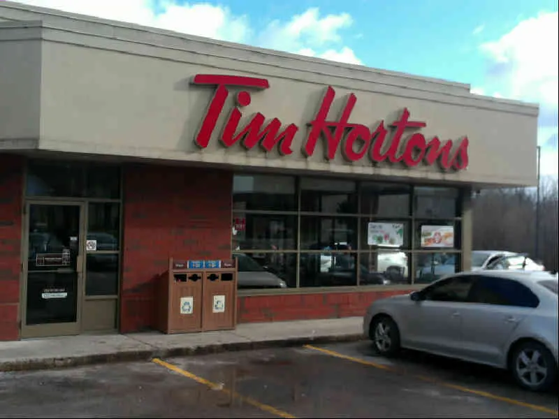Tim Hortons at 105 St Patrick St, Thamesford