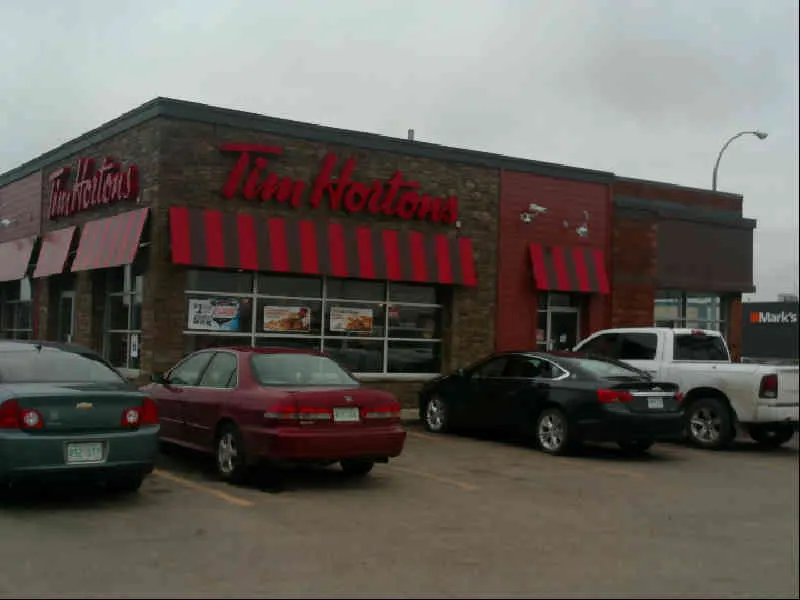 Tim Hortons at 1060 Sims Ave, Weyburn