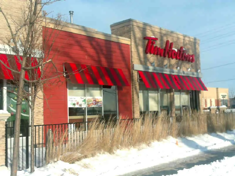 Tim Hortons at 1098 Thompson Road South, Milton