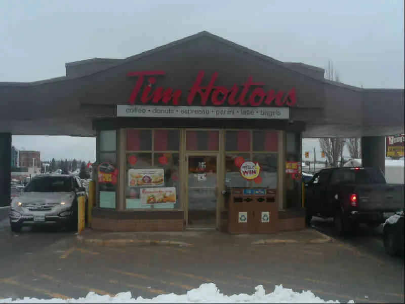 Tim Hortons at 110 Algonquin Blvd West, Timmins