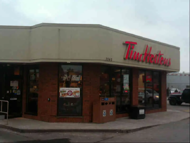 Tim Hortons at 1145 Oxford Street East, London
