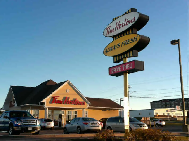 Tim Hortons at 1160 Hanwell Rd, Fredericton