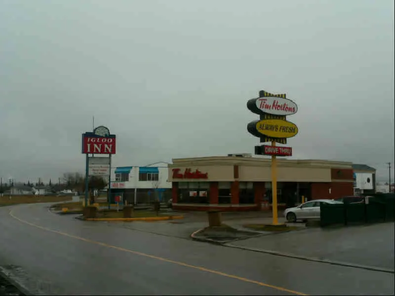 Tim Hortons at 11740 100 Street, Grande Prairie