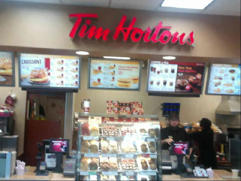 Tim Hortons at 1175 Mulock Drive, Newmarket