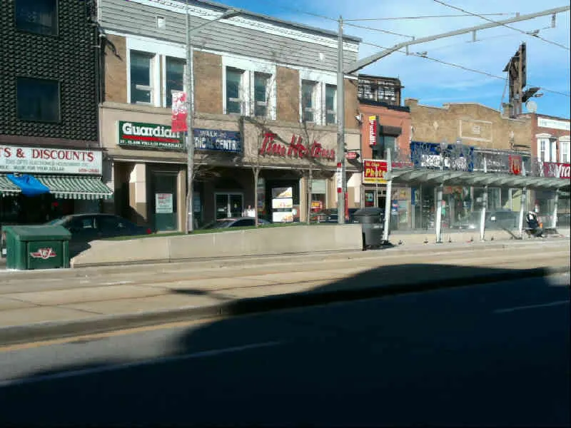 Tim Hortons at 1176 St Clair Avenue West, Toronto