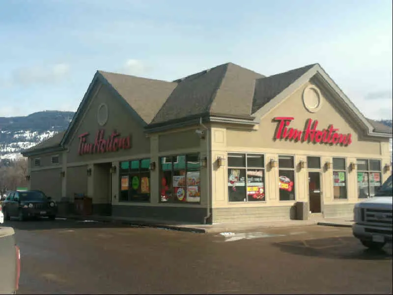 Tim Hortons at 11845 Oceola Road, Lake Country
