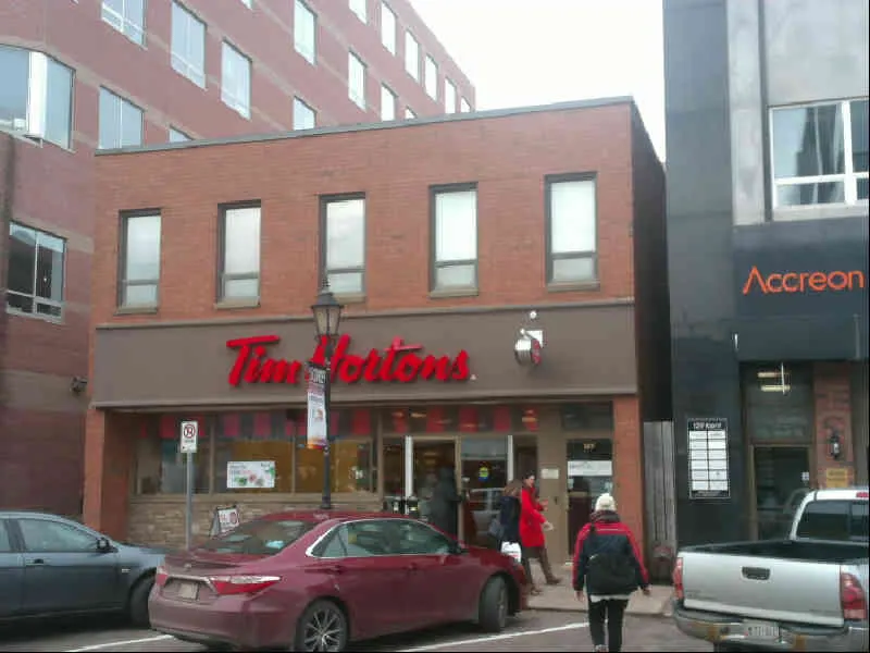 Tim Hortons at 125 Kent Steet, Charlottetown
