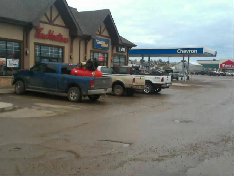Tim Hortons at 1308 Alaska Avenue, Dawson Creek