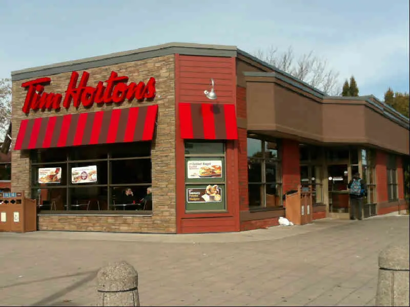 Tim Hortons at 133 Bay Street N, Hamilton