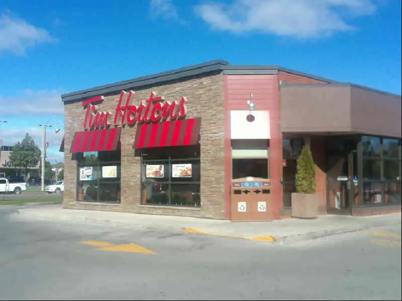 Tim Hortons at 1341 Upper James, Hamilton