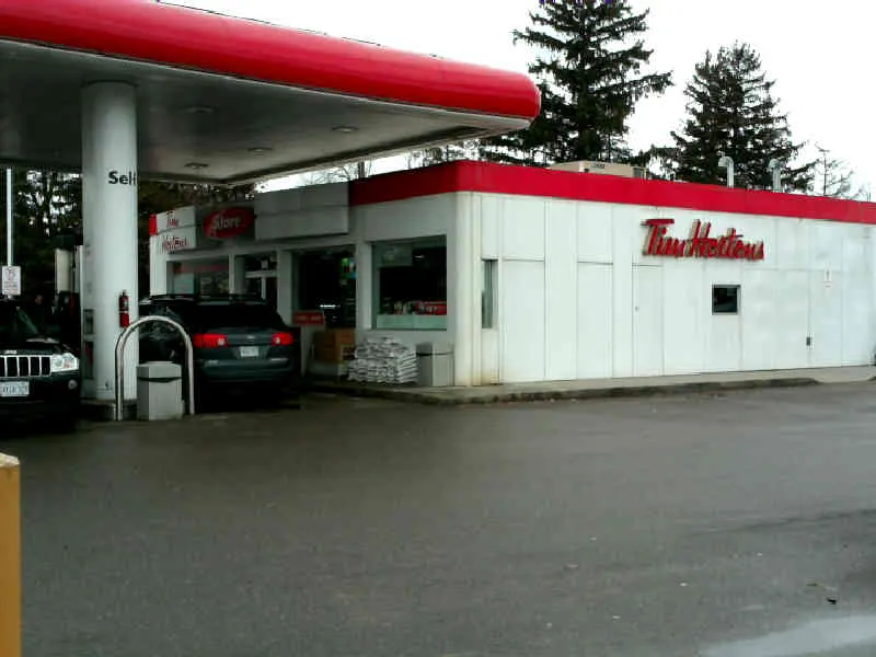Tim Hortons at 13605 Steeles Ave, Hornby