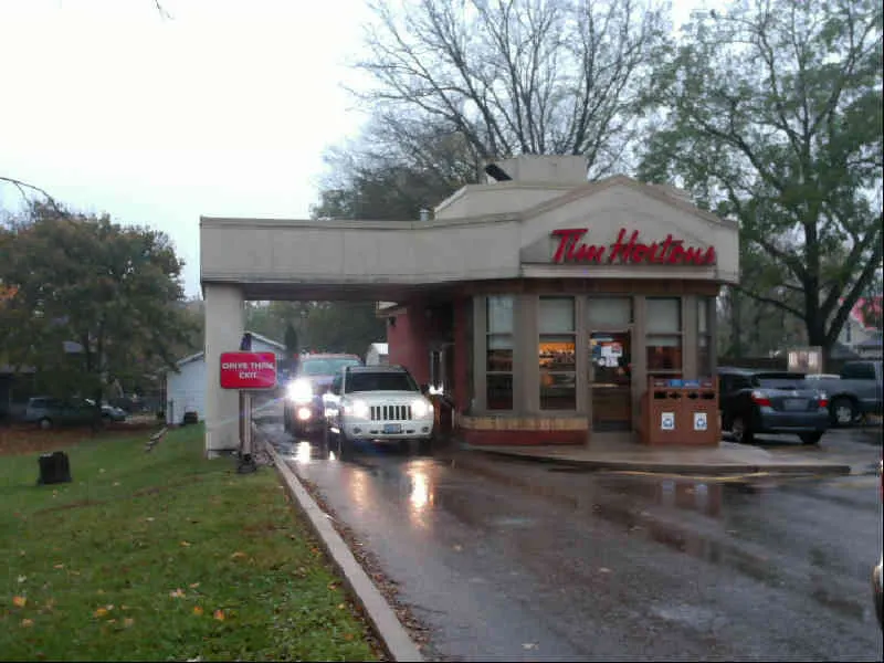 Tim Hortons at 14 Mill St, Woodstock