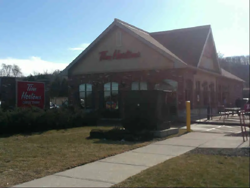 Tim Hortons at 142 Main Street East, Grimsby