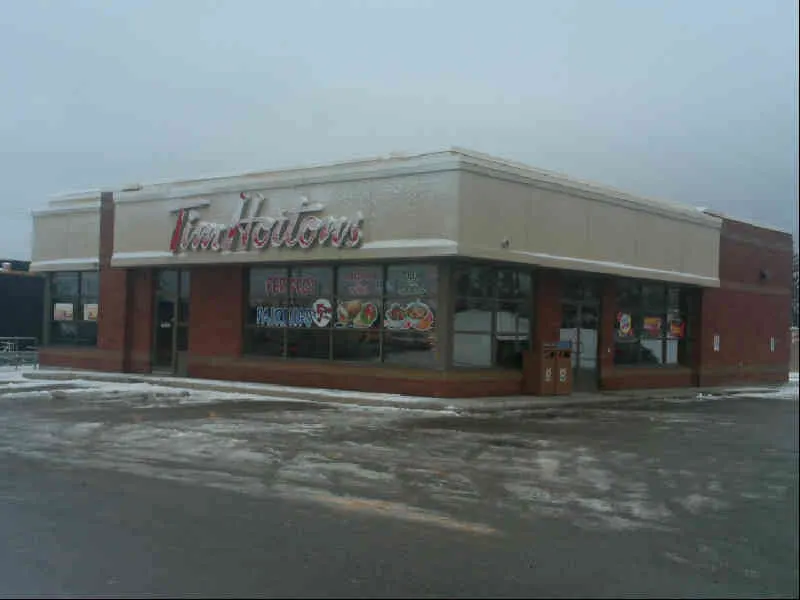 Tim Hortons at 1445 Riverside Dr, Timmins