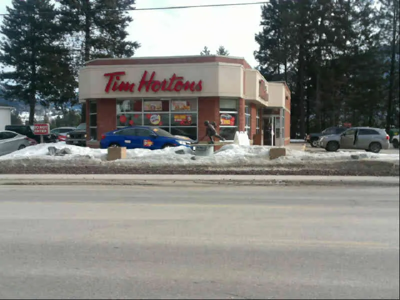 Tim Hortons at 1465 Columbia Ave, Castlegar