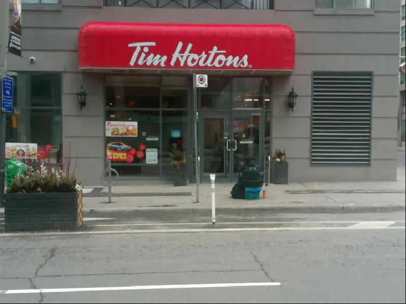 Tim Hortons at 148 Simcoe Street, Toronto