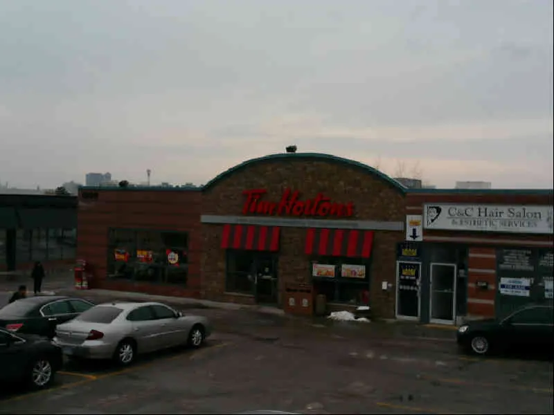 Tim Hortons at 1500 O'Connor Drive, East York