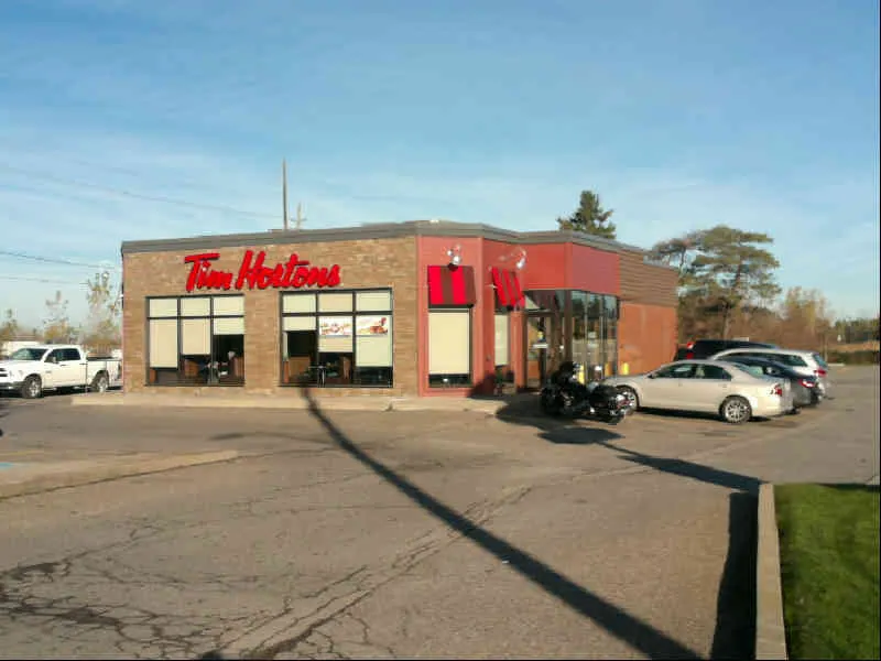Tim Hortons at 151 Dundas St E, Paris