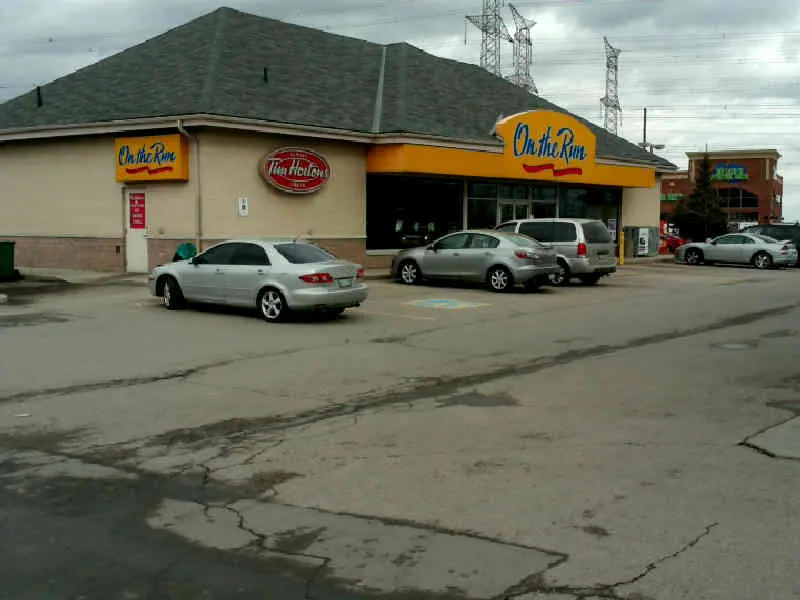Tim Hortons at 1515 Main St East, Milton