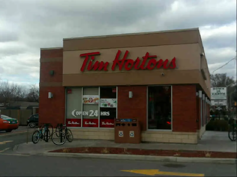 Tim Hortons at 152 Park Lawn Road, Etobicoke