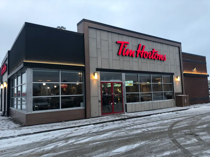 Tim Hortons at 1572 Regent Ave, Winnipeg
