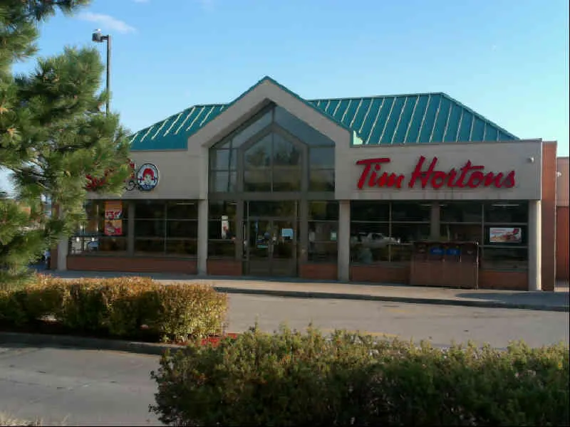Tim Hortons at 157A Young Street, Alliston