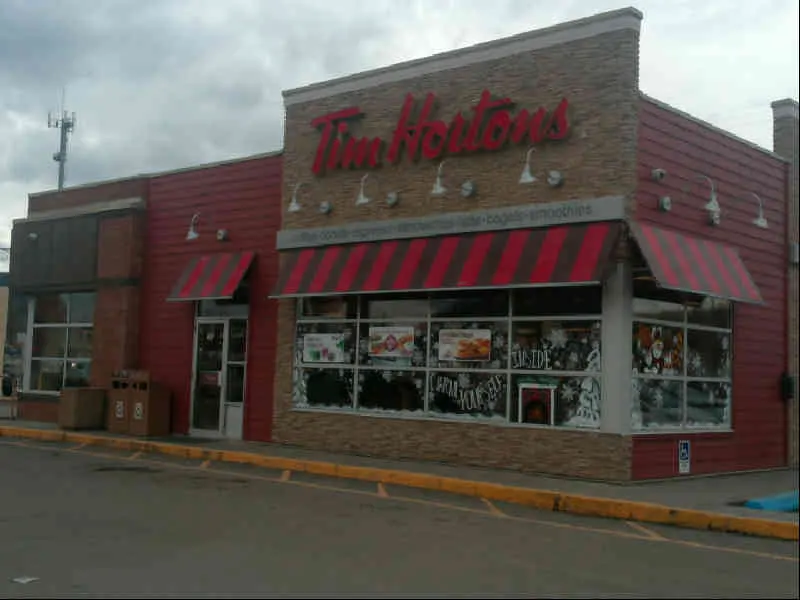 Tim Hortons at 160 Cariboo Hwy, 100 Mile House