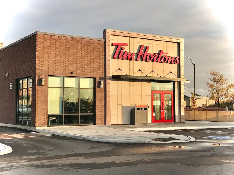 Tim Hortons at 170 Mcnaughton Road East, Maple