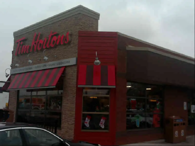 Tim Hortons at 1765 Oxford Street East, London