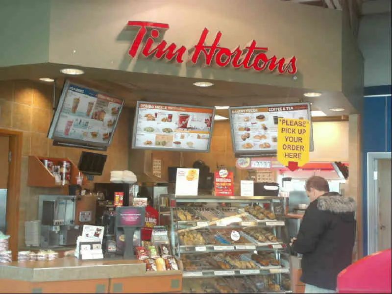 Tim Hortons at 1781 Lansdowne Street West, Peterborough