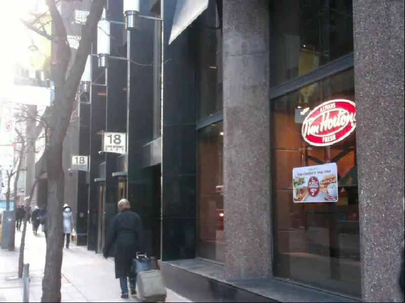 Tim Hortons at 18 King St East, Toronto