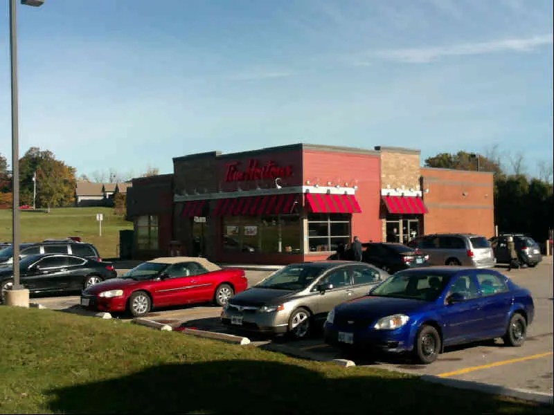 Tim Hortons at 184 Brant Road, St. George