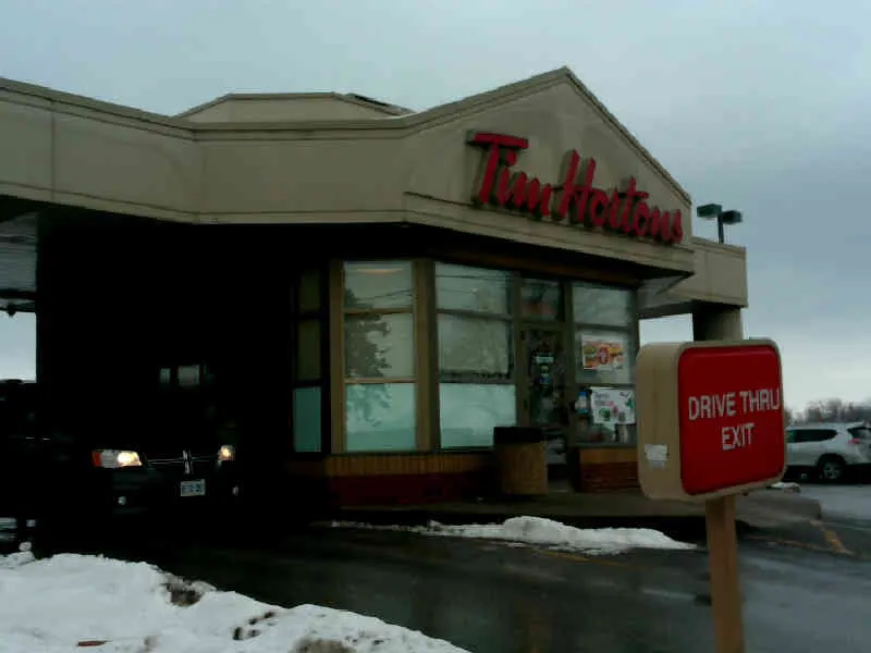 Tim Hortons at 185 Bridge Street, Bradford