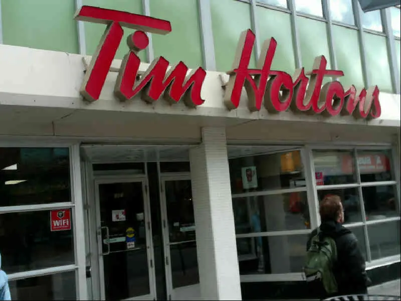 Tim Hortons at 187 Bank Street, Ottawa