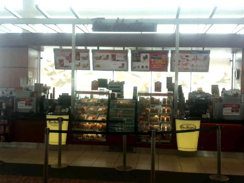Tim Hortons at 2000 Wellington Ave. WINNIPEG INT'L AIRPORT - ARRIVALS LEVEL, Winnipeg