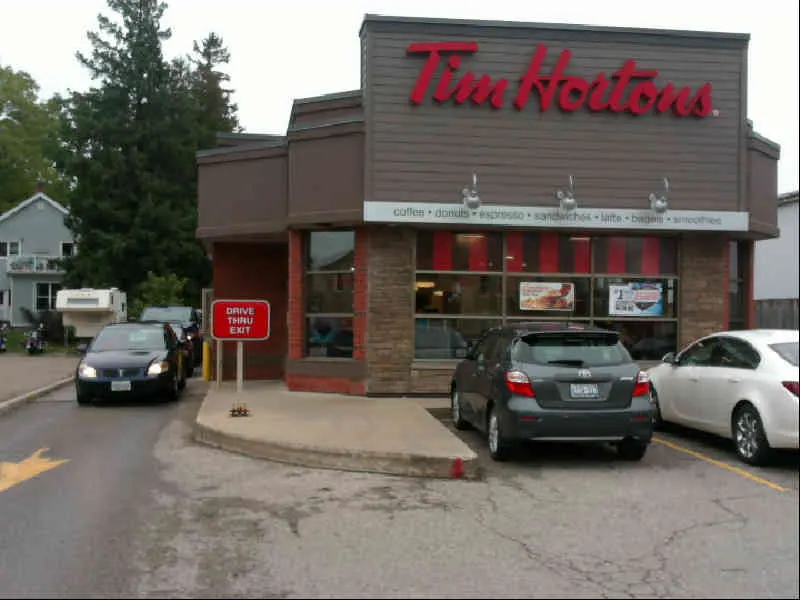 Tim Hortons at 21 Woodstock Street, Tavistock