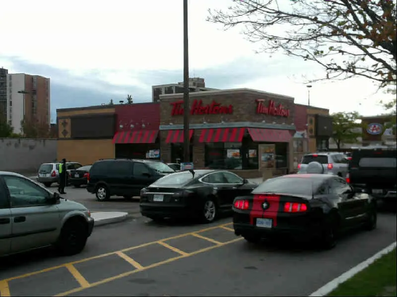 Tim Hortons at 2215 Erin Mills Parkway, Mississauga
