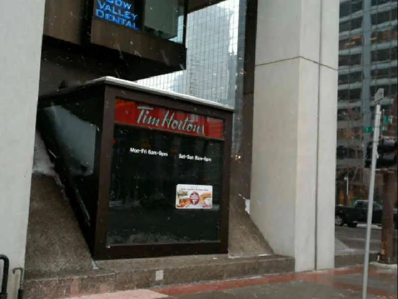 Tim Hortons at 222 205 5Th Ave Sw, Calgary