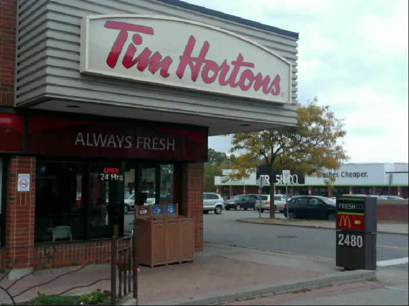 Tim Hortons at 2480 Gerrard St. East, Scarborough