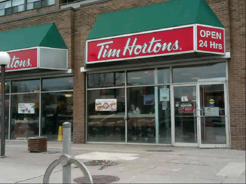 Tim Hortons at 2575 Danforth Ave., Toronto