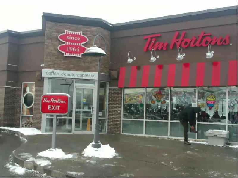 Tim Hortons at 261 Queen Street East, Brampton