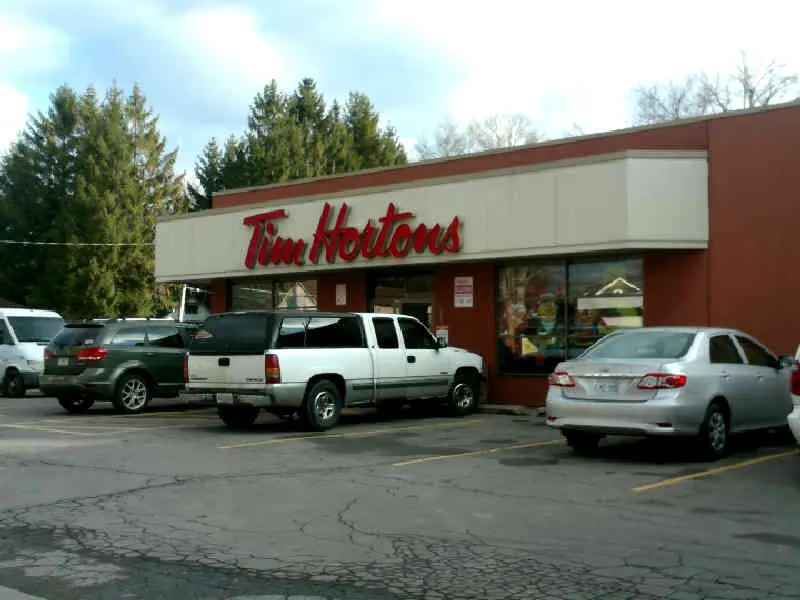 Tim Hortons at 282 Ridgeway Road, Crystal Beach