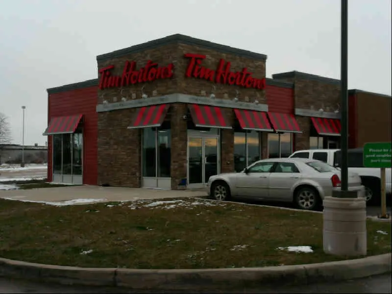 Tim Hortons at 28630 Centre Road, Strathroy
