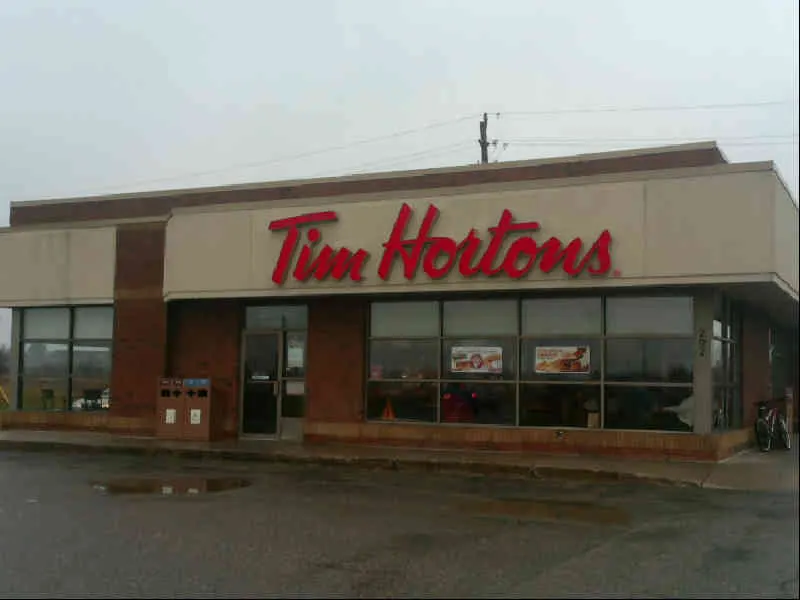 Tim Hortons at 292 Cambridge Avenue, Iroquois Falls