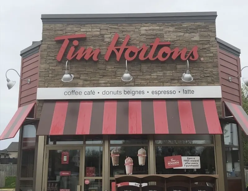 Tim Hortons at 297 Edwards Street, Rockland
