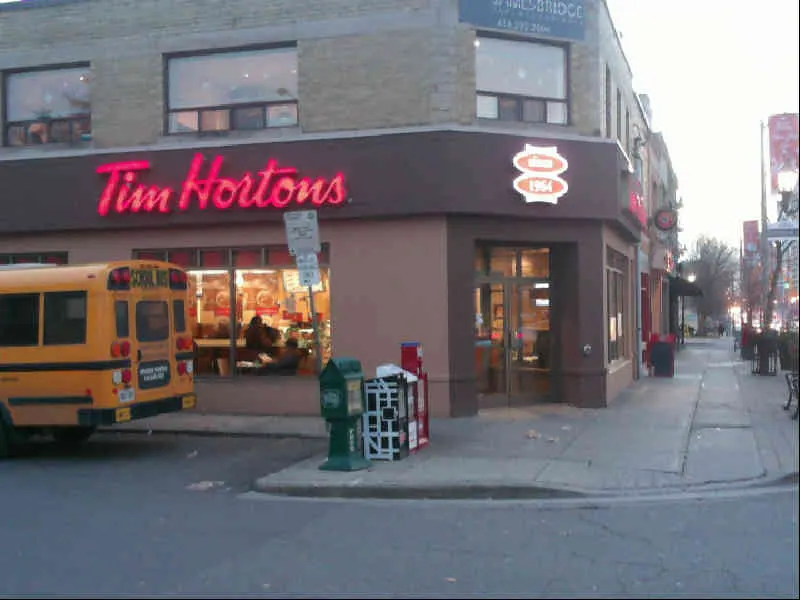 Tim Hortons at 3071 Bloor St West, Etobicoke